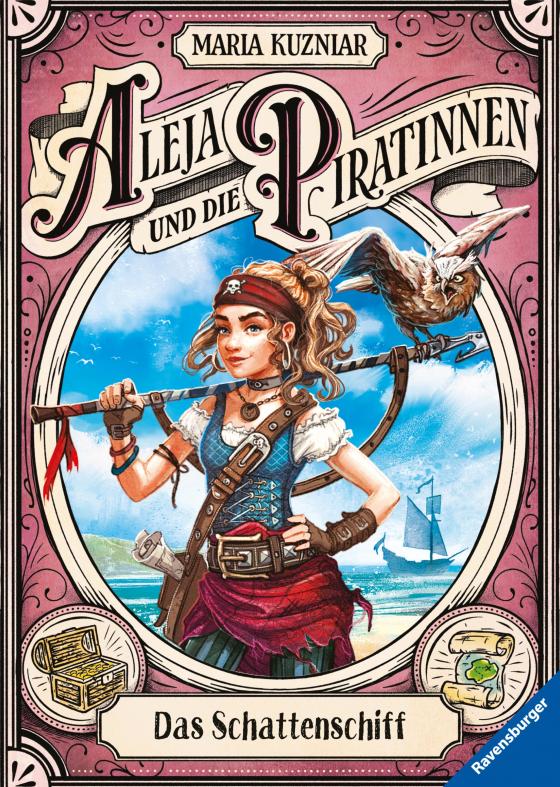 Cover-Bild Aleja und die Piratinnen, Band 1: Das Schattenschiff. Ausgezeichnet mit der "Ulmer Unke 2021" als Bestes Kinderbuch ab 10 Jahren!