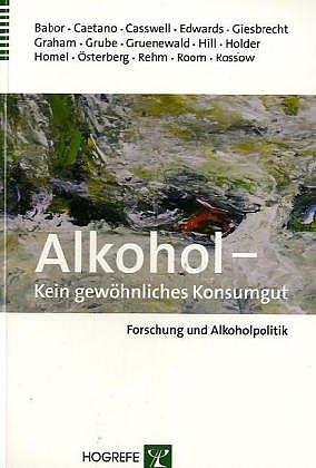 Cover-Bild Alkohol – Kein gewöhnliches Konsumgut