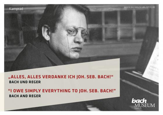 Cover-Bild „Alles, alles verdanke ich Joh. Seb. Bach!“ Bach und Reger
