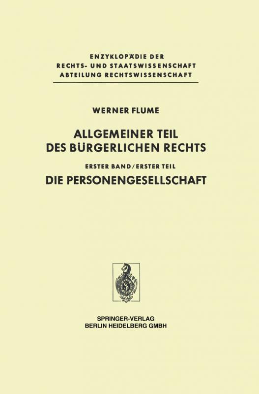 Cover-Bild Allgemeiner Teil des Bürgerlichen Rechts