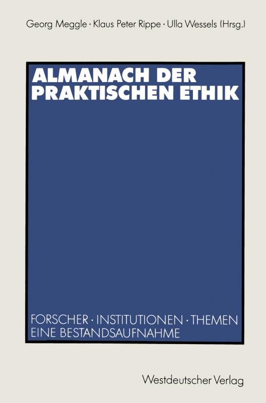 Cover-Bild Almanach der Praktischen Ethik