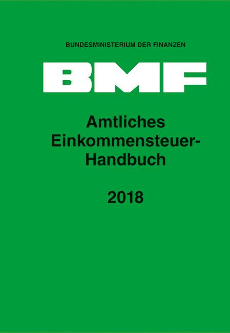 Cover-Bild Amtliches Einkommensteuer-Handbuch 2018