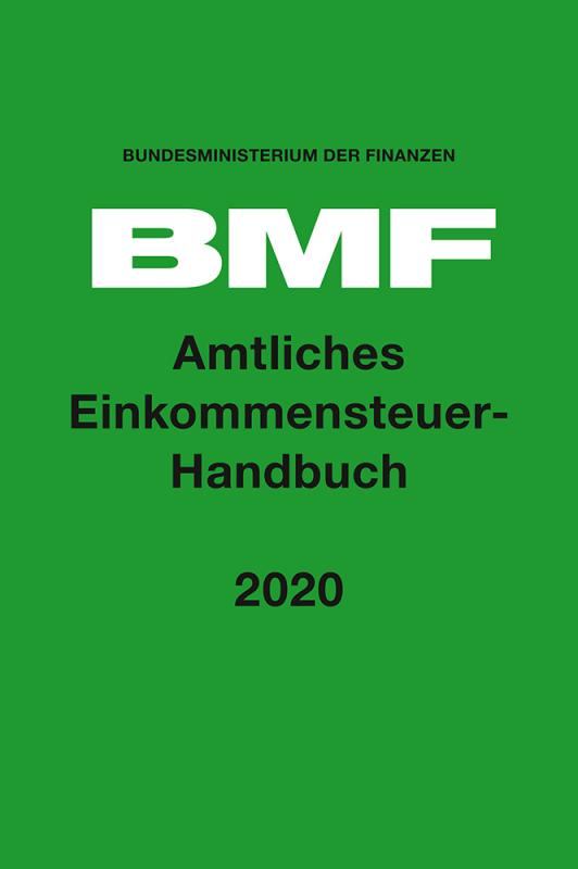 Cover-Bild Amtliches Einkommensteuer-Handbuch 2020