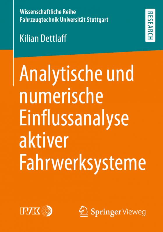 Cover-Bild Analytische und numerische Einflussanalyse aktiver Fahrwerksysteme
