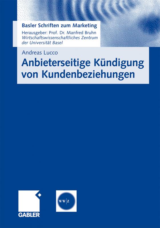Cover-Bild Anbieterseitige Kündigung von Kundenbeziehungen