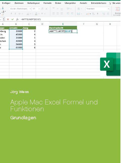 Cover-Bild Apple Mac Excel Formel und Funktionen