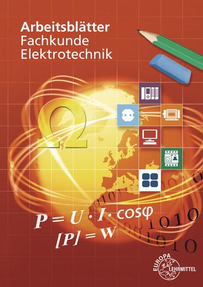 Cover-Bild Arbeitsblätter Fachkunde Elektrotechnik