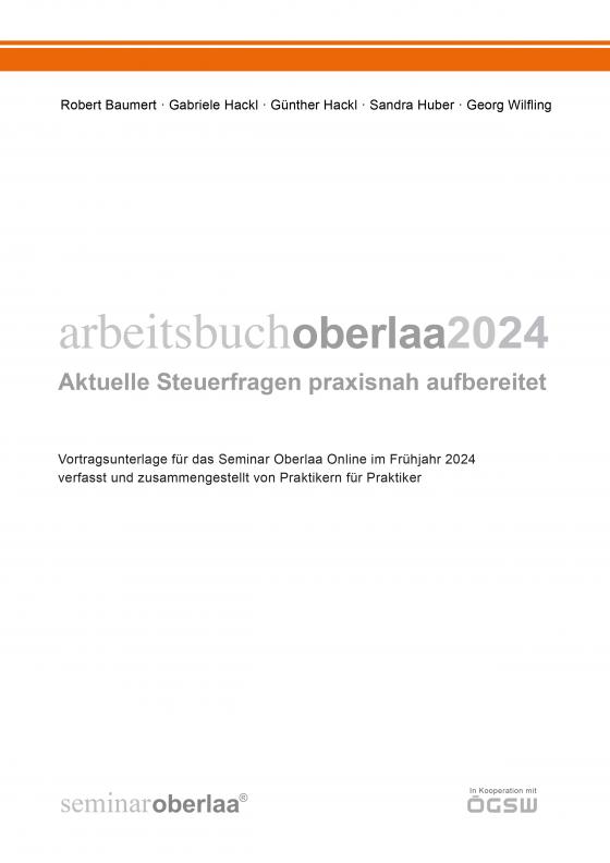 Cover-Bild Arbeitsbuch Oberlaa 2024