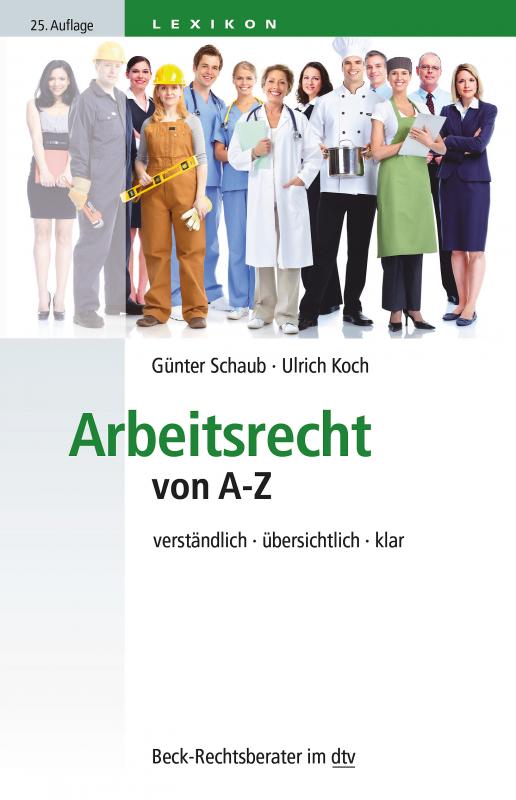 Cover-Bild Arbeitsrecht von A-Z