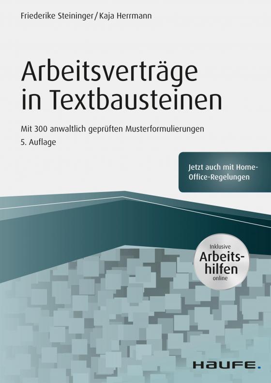 Cover-Bild Arbeitsverträge in Textbausteinen - inkl. Arbeitshilfen online