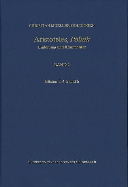 Cover-Bild Aristoteles,‚Politik‘ / Bücher 2, 4, 5 und 6