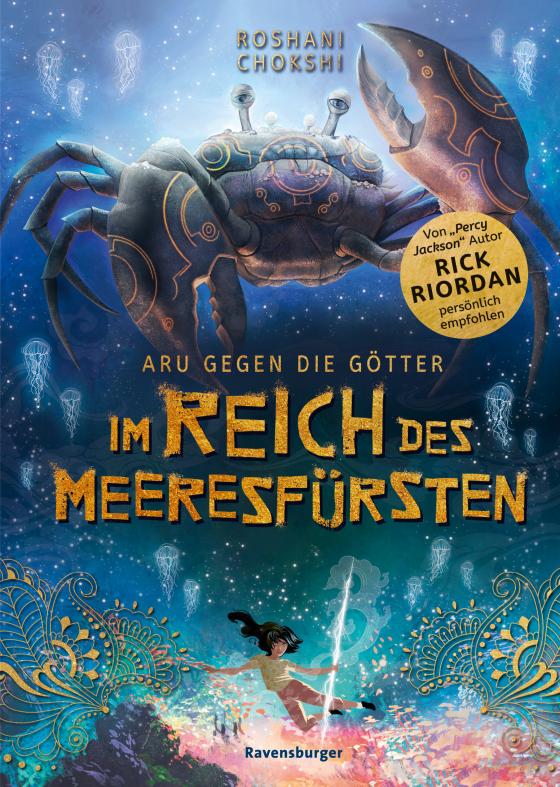 Cover-Bild Aru gegen die Götter, Band 2: Im Reich des Meeresfürsten (Rick Riordan Presents: abenteuerliche Götter-Fantasy ab 10 Jahre)