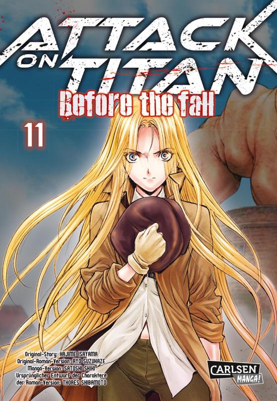Cover-Bild Attack on Titan - Before the Fall 11