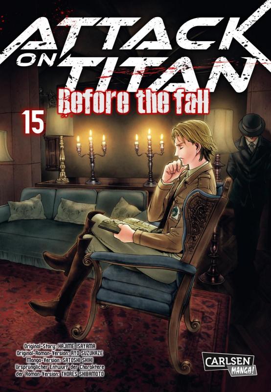 Cover-Bild Attack on Titan - Before the Fall 15