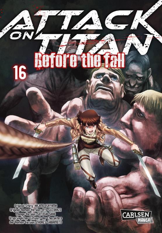 Cover-Bild Attack on Titan - Before the Fall 16