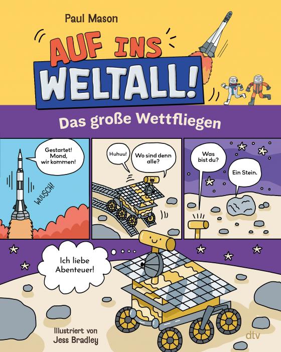 Cover-Bild Auf ins Weltall! – Das große Wettfliegen