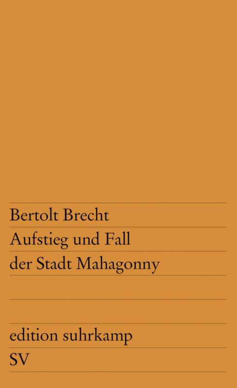 Cover-Bild Aufstieg und Fall der Stadt Mahagonny