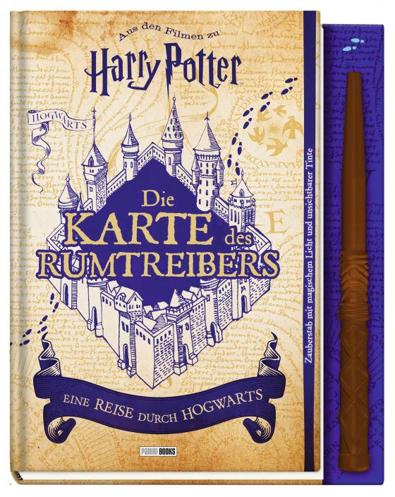 Cover-Bild Aus den Filmen zu Harry Potter: Die Karte des Rumtreibers - Eine Reise durch Hogwarts