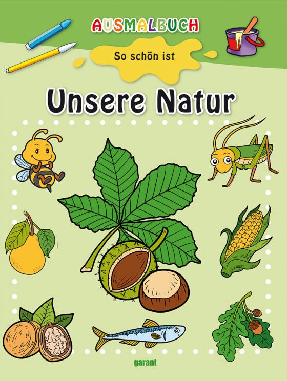 Cover-Bild Ausmalbuch - Unsere Natur