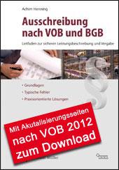 Cover-Bild Ausschreibung nach VOB und BGB