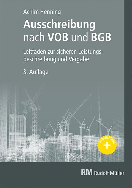 Cover-Bild Ausschreibung nach VOB und BGB