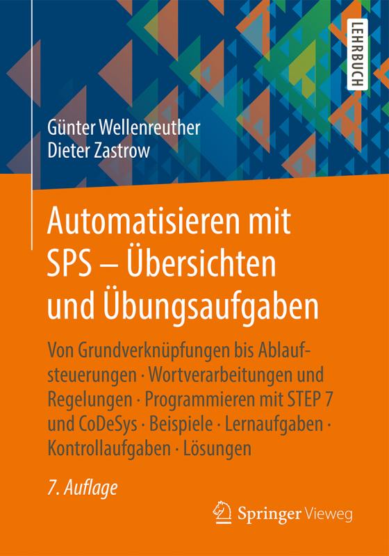 Cover-Bild Automatisieren mit SPS - Übersichten und Übungsaufgaben
