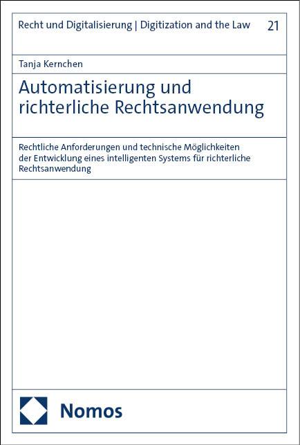 Cover-Bild Automatisierung und richterliche Rechtsanwendung
