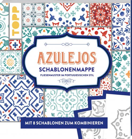 Cover-Bild Azulejos. Schablonenmappe