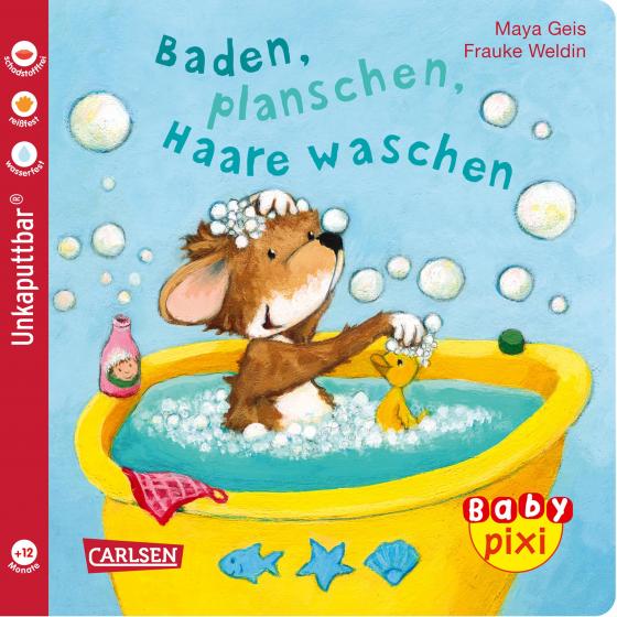 Cover-Bild Baby Pixi 62: Baden, planschen, Haare waschen
