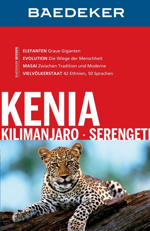 Cover-Bild Baedeker Reiseführer Kenia, Kilimanjaro, Serengeti