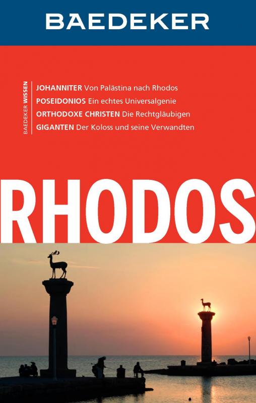 Cover-Bild Baedeker Reiseführer Rhodos