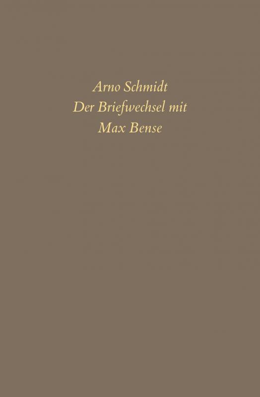 Cover-Bild Bargfelder Ausgabe. Briefe von und an Arno Schmidt