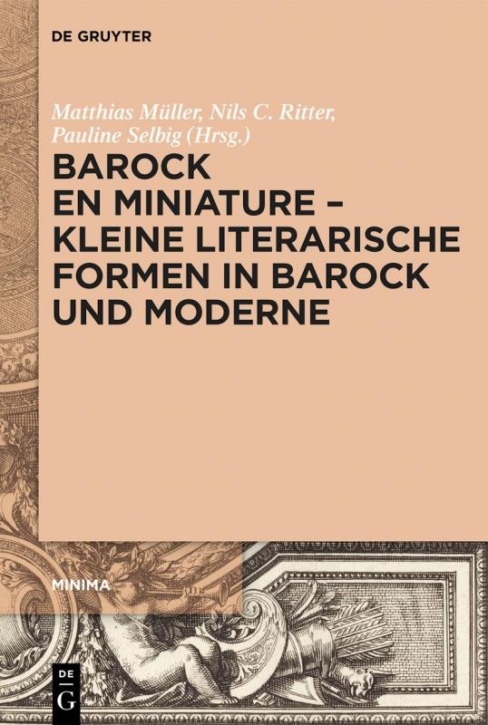 Cover-Bild Barock en miniature – Kleine literarische Formen in Barock und Moderne