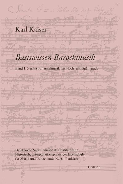 Cover-Bild Basiswissen Barockmusik