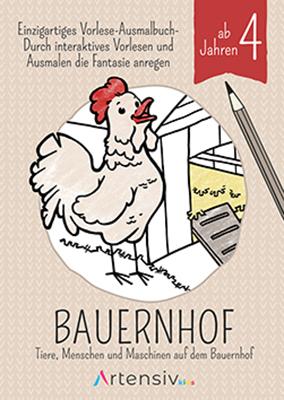 Cover-Bild Bauernhof - Malbuch ab 5 Jahren