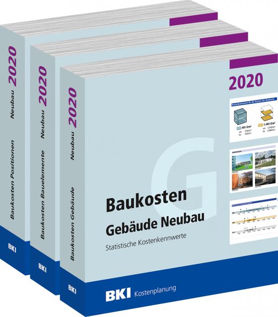 Cover-Bild Baukosten Gebäude + Bauelemente + Positionen Neubau 2020