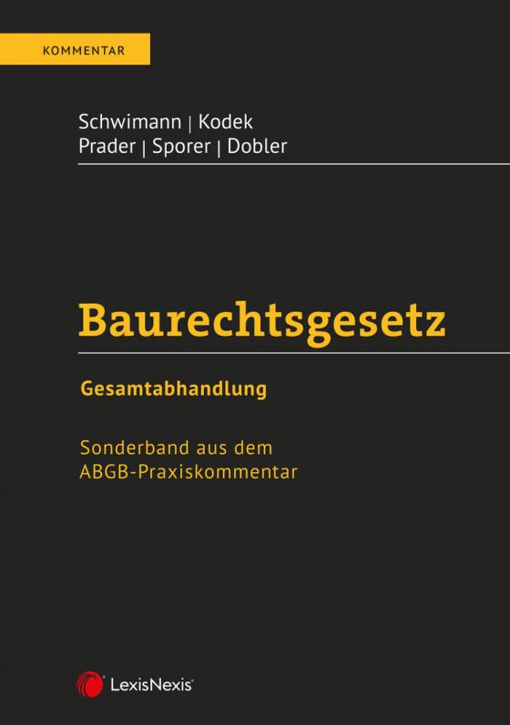 Cover-Bild Baurechtsgesetz