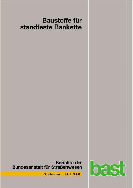 Cover-Bild Baustoffe für standfeste Bankette