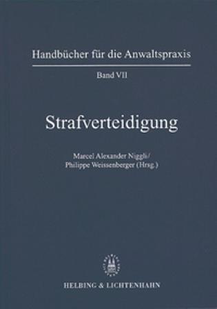 Cover-Bild Bd. VII: Strafverteidigung