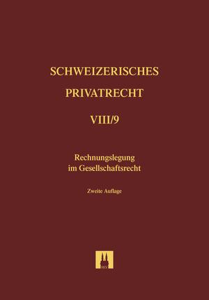 Cover-Bild Bd. VIII/9: Rechnungslegung im Gesellschaftsrecht