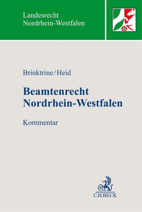 Cover-Bild Beamtenrecht Nordrhein-Westfalen