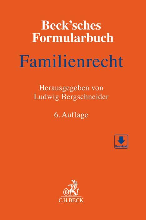 Cover-Bild Beck'sches Formularbuch Familienrecht