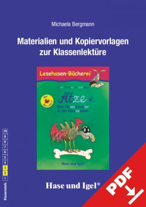 Cover-Bild Begleitmaterial: Ätze - Das Tintenmonster in der Geisterbahn / Silbenhilfe
