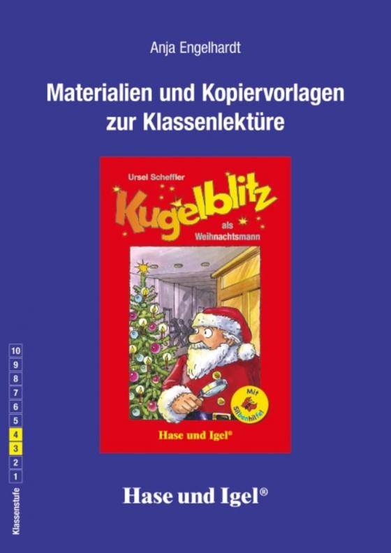 Cover-Bild Begleitmaterial: Kugelblitz als Weihnachtsmann / Silbenhilfe