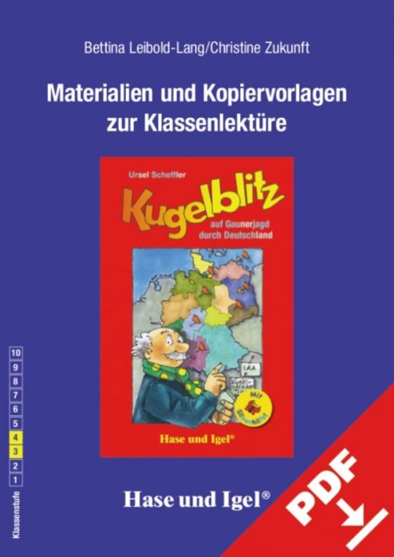 Cover-Bild Begleitmaterial: Kugelblitz auf Gaunerjagd durch Deutschland / Silbenhilfe