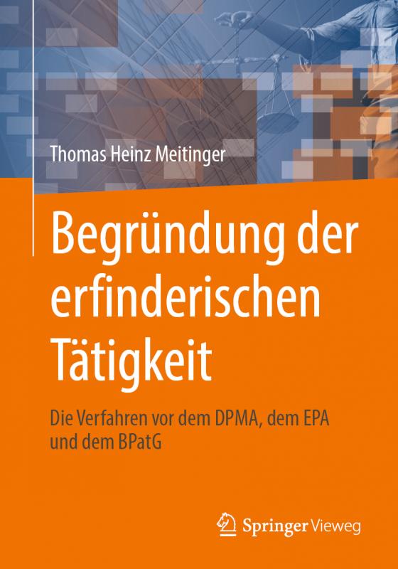 Cover-Bild Begründung der erfinderischen Tätigkeit