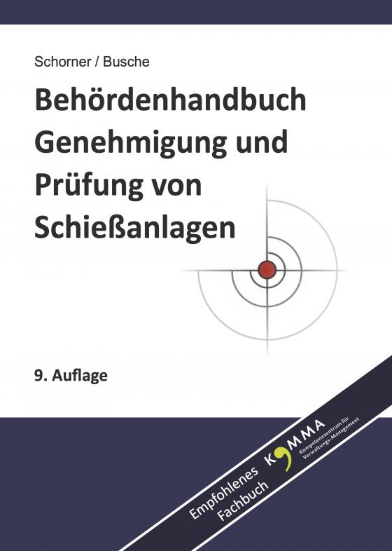 Cover-Bild Behördenhandbuch Genehmigung und Prüfung von Schießanlagen