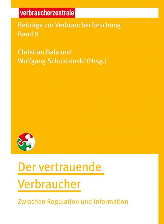 Cover-Bild Beiträge zur Verbraucherforschung Band 9 Der vertrauende Verbraucher