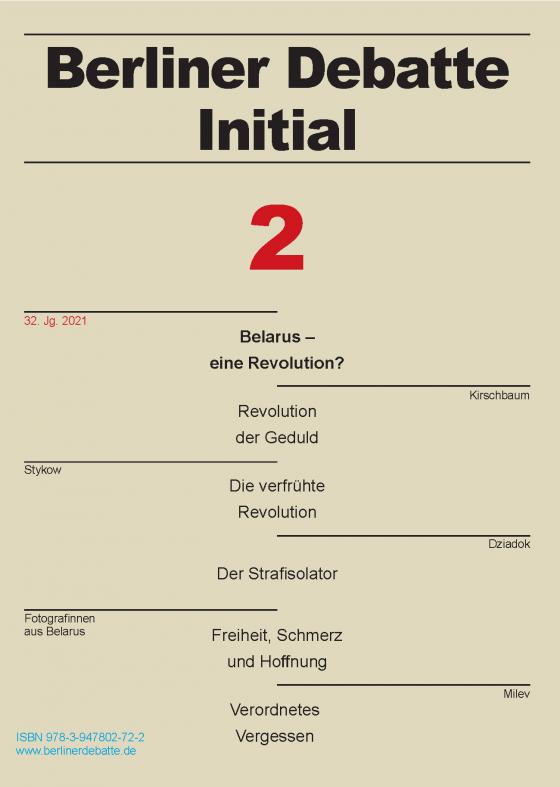 Cover-Bild Belarus – eine Revolution?