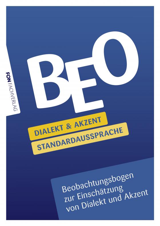 Cover-Bild BEO Dialekt und Akzent Standardaussprache